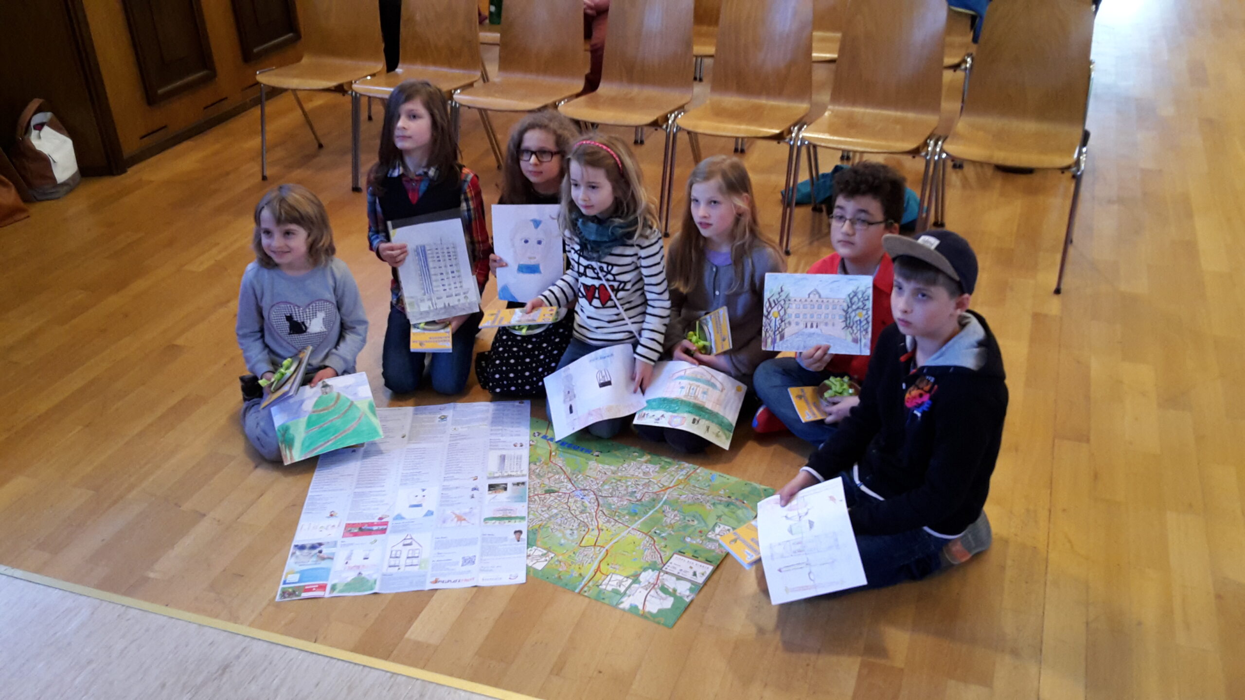 neuer Kinderstadtplan der Stadt Bayreuth