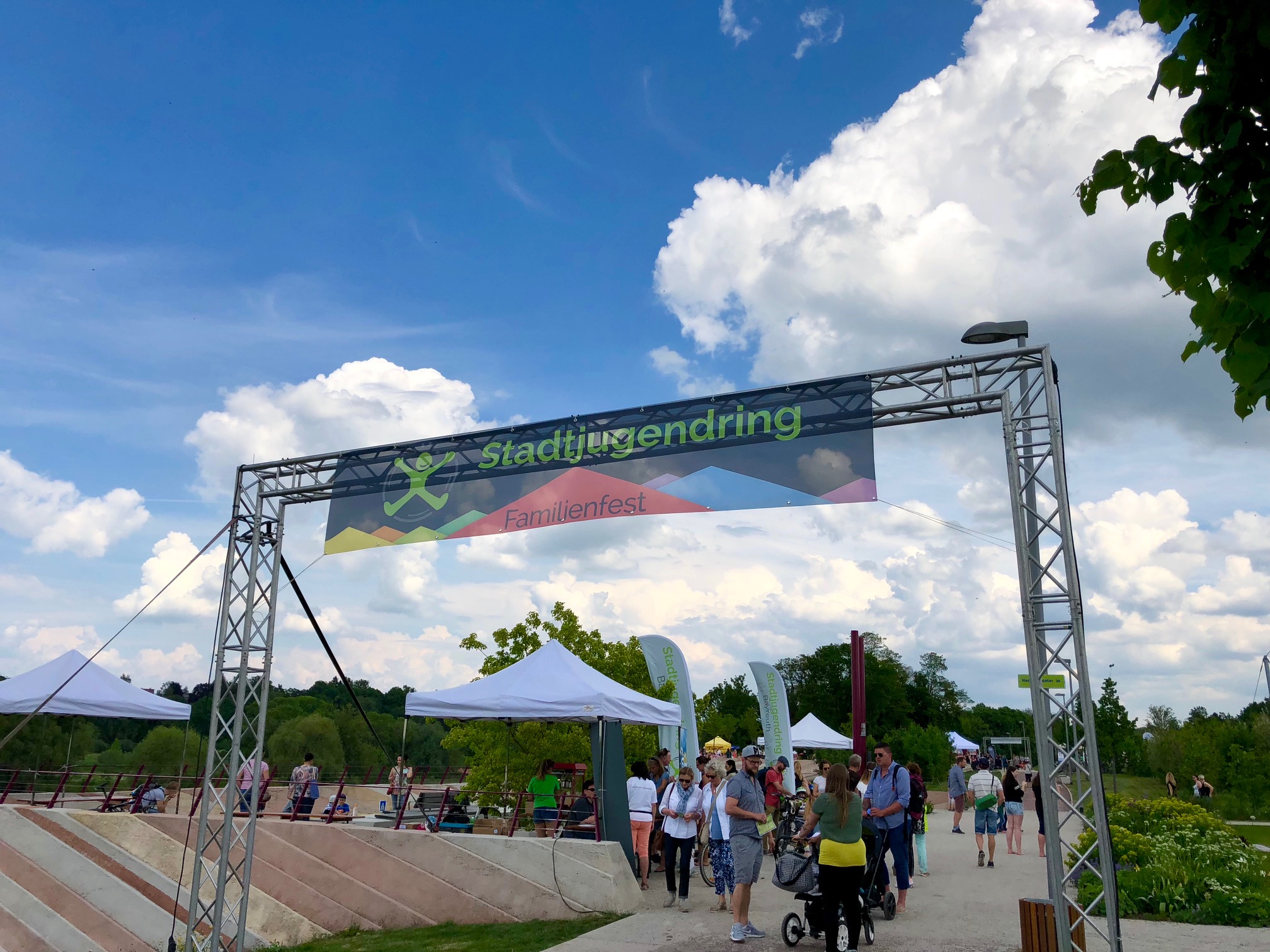 Familienfest in der Wilhelminenaue