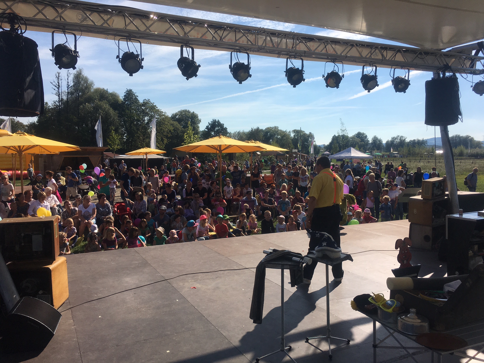 Kinderfest auf dem Stadtparkett und der Landesgartenschau