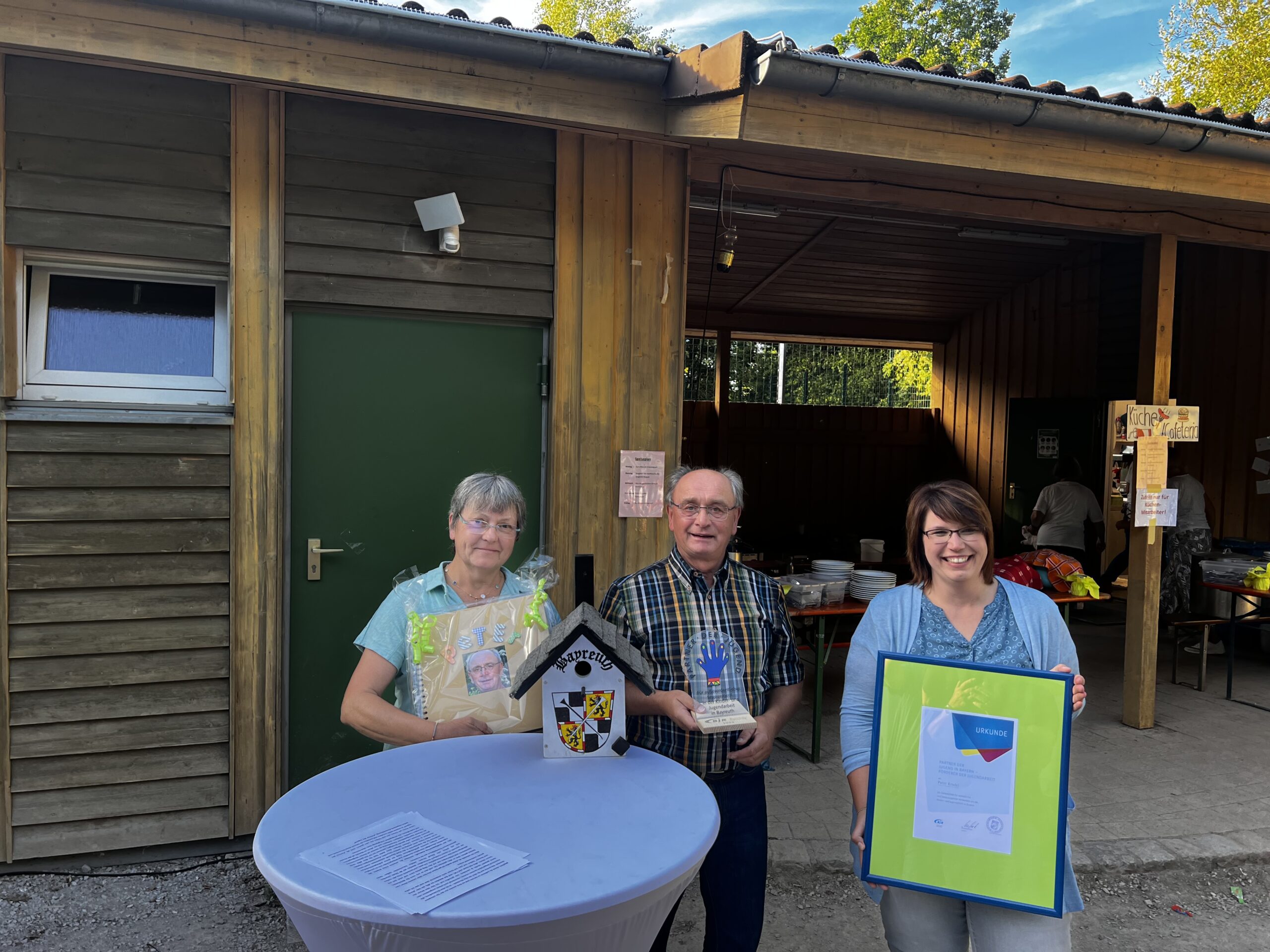 Ehrung Partner der Jugend für Peter Krodel