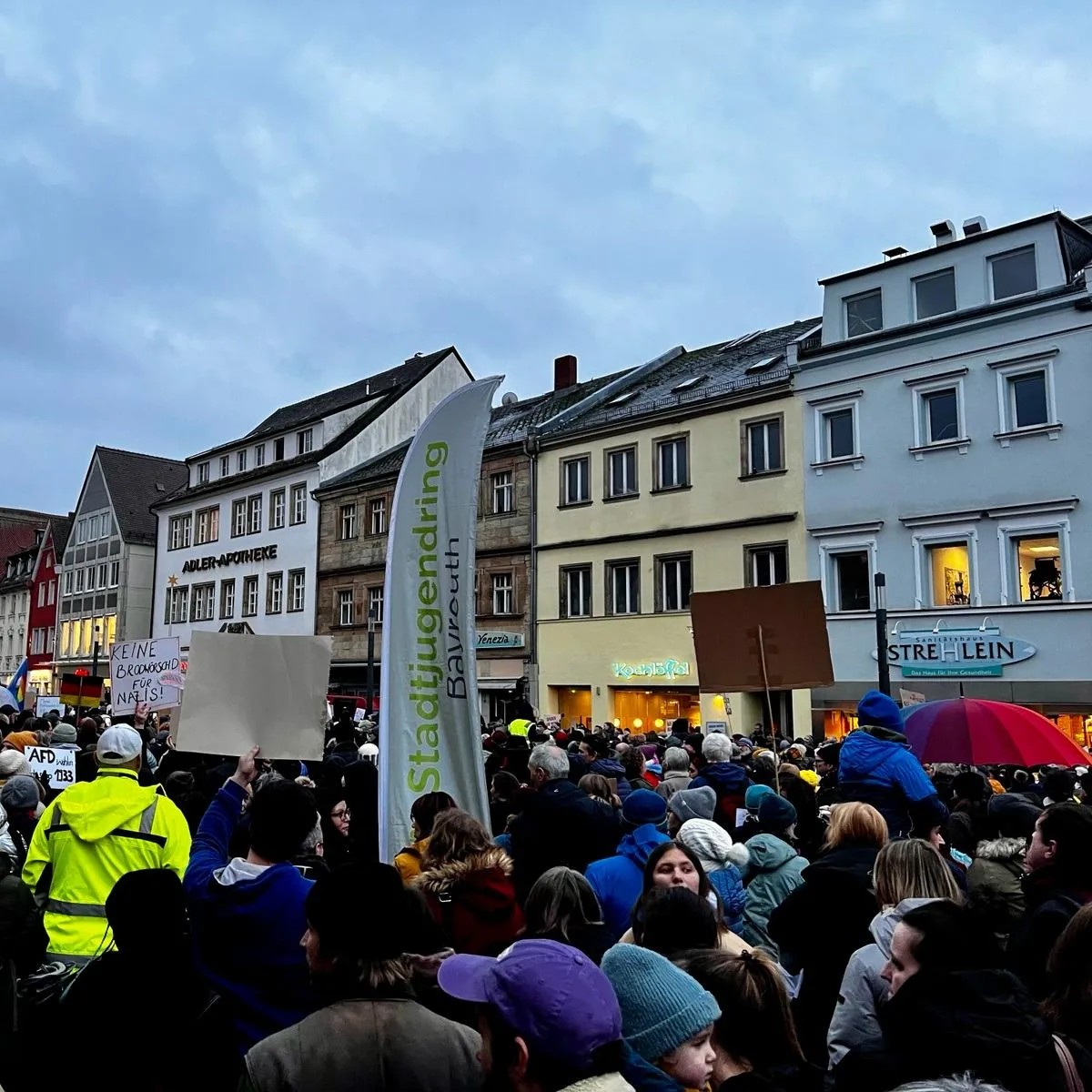 Demo 30.01.2024 in Bayreuth